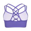 Moggemol Kids Girls Basic Sports Bra Sleeveless Crisscross Keyhole Back Crop Top for Dance/Yoga/Running Lavender 8 view 2