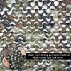 Fousam Camo Netting, Camouflage Netting Bulk Roll 10X10 10X20 20X20 for Hunting Party Decoration Sunshade view 4