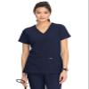 KOI French Bull F103 Women's Luna Scrub Top Navy XS view 1