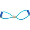 Exercise Fitness Resistance Yoga Boxing Elastic Rubber Band with Handles, Blue/Blue view 2