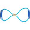 Exercise Fitness Resistance Yoga Boxing Elastic Rubber Band with Handles, Blue/Blue view 4