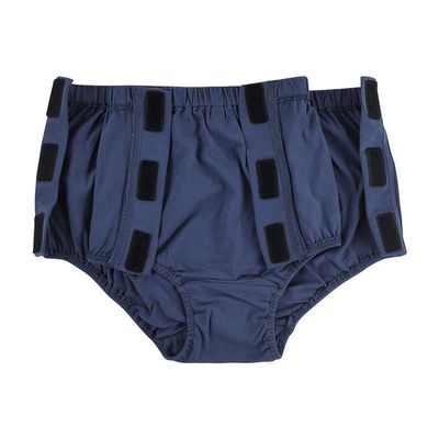 Post Surgery Tearaway Underwear Briefs Men Women Easy-on Incontinence Briefs Panties for Bedridden Patients Blue