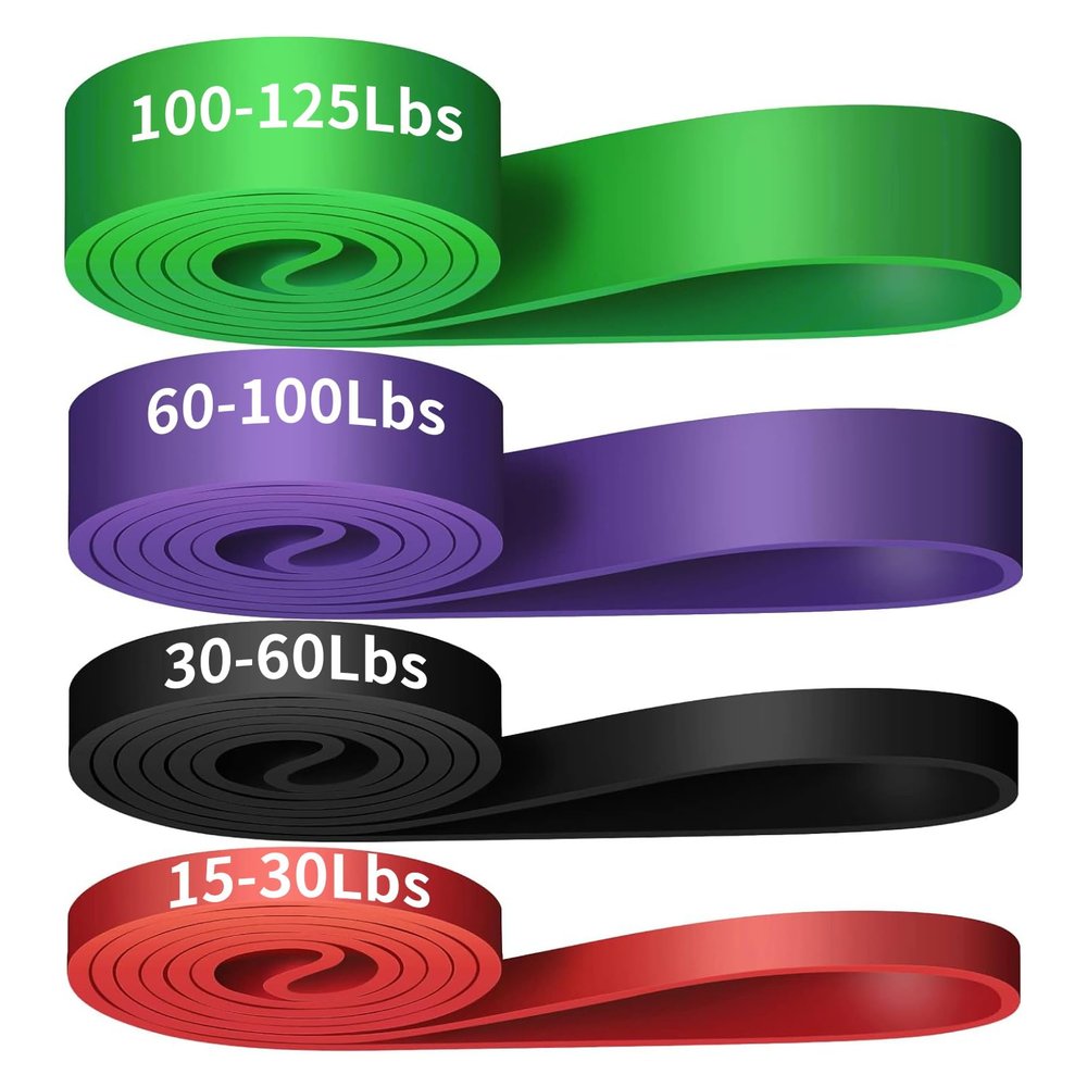Alllvocles Pull Up Assistance Bands, Workout/Exercise Bands, Resistance Bands Set for Legs, Working Out, Muscle Training, Physical Therapy, Shape Body, Men Women