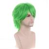 RightOn Green Wig Short Cosplay Wigs for Costume Party and Dress Up Short Wigs for Men and Women Halloween with Wig Cap view 3