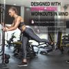 AOHO MOOON Ankle Strap for Cable Machine Attachments, gym accessories for women and men, neoprene ankle cuffs for glute kickback, leg Workouts ande Booty Hip Abductors Exercise view 2