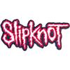 Rock Off officially licensed products Slipknot Cut-Out Logo Black Border Woven Patch Size Accessory Size view 1