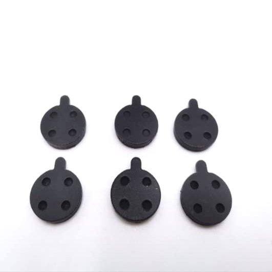 Brake Pads for Widewheel Electric Scooter 2020 Widewheel Pro Zero 8/9 Skateboard Caliper Disc Brakes Parts (Semi Metal, 3 Parts)