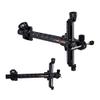HNZMDY 9 Inch Archery Carbon Bar Recurve Bow Sight T Shape Archery Shooting Target Sight for Professional Competition Recurve Bow Shooting (Left Hand, Black) view 1
