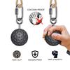 SELEWARE Pull Up Ball Grip, Non-Slip Rock Climbing Holds Power Ball for Strength Training Attachment, Neutral Grip Handles for Chin Up Bar, Kettlebell, Barbell Home Gym Workout, Black view 4