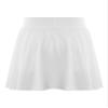 TiaoBug Kids Girls Golf Tennis Skirt with Shorts UPF 50+ High Waist Pleated Athletic Sports Skirt Skort Activewear Dress White 3-4 Years view 1