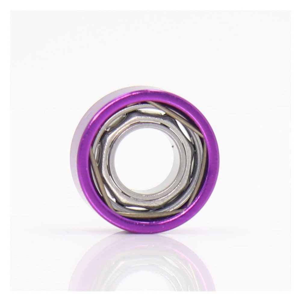 JEEFUSE 1PC MR115-MF Micro Casting Bearing 5x11x4mm ABEC-7 for Spinning Reel Water Wheel Bearings MR115 Drum Bearing