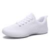 LANDHIKER White Cheer Shoes Girls Youth Cheerleading Shoes Fashion Sports Shoes Training Athletic Shoes Flats Dance Girls Size view 1