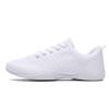 LANDHIKER White Cheer Shoes Girls Youth Cheerleading Shoes Fashion Sports Shoes Training Athletic Shoes Flats Dance Girls Size view 2