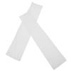 EXCEART 1pair Arm Protective Sleeves for Men and Women Breathable Ice Silk Uv Comfortable Sports Arm Cover for Outdoor Activities White view 1