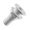 1pcs Marine Boat Plastic Thru Hull Fitting Connector for 5/8, 3/4, 1, 1-1/4, 1-1/2 Inch Hose Boat Drain Bilge Pump Plumbing Fittings (Color : 3/4 Inch) view 2