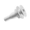 1pcs Marine Boat Plastic Thru Hull Fitting Connector for 5/8, 3/4, 1, 1-1/4, 1-1/2 Inch Hose Boat Drain Bilge Pump Plumbing Fittings (Color : 1 inch) view 3