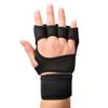 BESPORTBLE Winter Glove 1 Pair Breathable Weight Lifting Gloves Workout Gym Gloves Padded Gym with Wrist Wrap Exercise Accessories for Weight Training Women Men Size (Black) Winter view 3