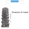 Swing Penguin 24/26 Inch Moutain Bike Tire with Bicycle Tire Levers 24/26x1.95 Inch 26x2.1inch Replacement Cycle Tire More Grip (Size : 26 * 2.1) view 4