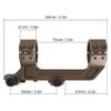 Victoptics 30mm Extended Picatinny Scope Mount Coyote FDE 0 MOA Type view 2