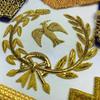 Bricks Masons Craft Grand Officers Full Dress Apron (Leather,Deputy Grand Sword Bearer) view 3