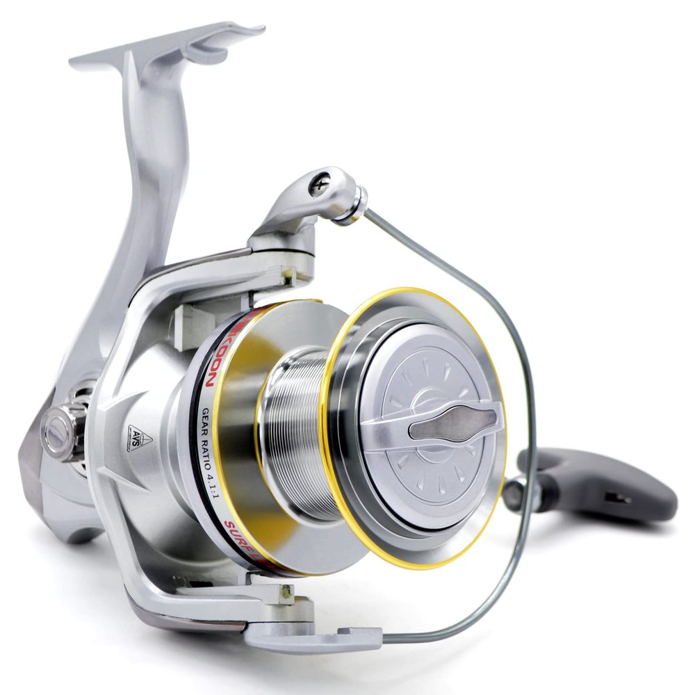 CAMEKOON STG 8000/10000 Long Casting Saltwater Reel for Surf Fishing, Ultra High Capacity, Graphite Frame, Carp, Pike and Catfish Spinning Reel