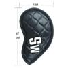 PINMEI Golf Iron Head Cover 10pcs Synthetic Leather Velcro Closure Fit All Brands Golf Club Head Cover for Callaway Ping Taylormade Cobra Etc view 4