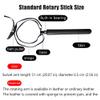 DYK&NX Wing Chun Dummy Martial Arts Training, Boxing Spinning Bar, Wall Mounted Boxing Bar Reflex, 180Spinning Reflex Bar Rotating Target Bar, for Tree or Soft Object (Color : Upgraded) view 2