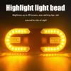 Bike Tail Light with Turn Signals USB Rechargeable Wireless Remote Control Detachable Waterproof LED Bike Rear Lights Night for Safety Cycling view 2