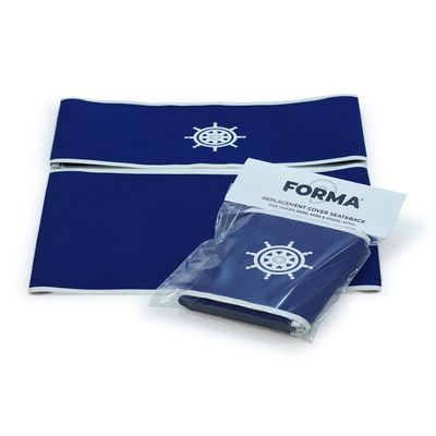FORMA MARINE Replacement Blue recacril Fabric Set for M100B Chair, Model RM100B