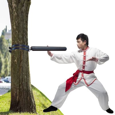 DYK&NX Wing Chun Dummy Martial Arts Training, Boxing Spinning Bar, Wall Mounted Boxing Bar Reflex, 180Spinning Reflex Bar Rotating Target Bar, for Tree or Soft Object (Color : Normal)