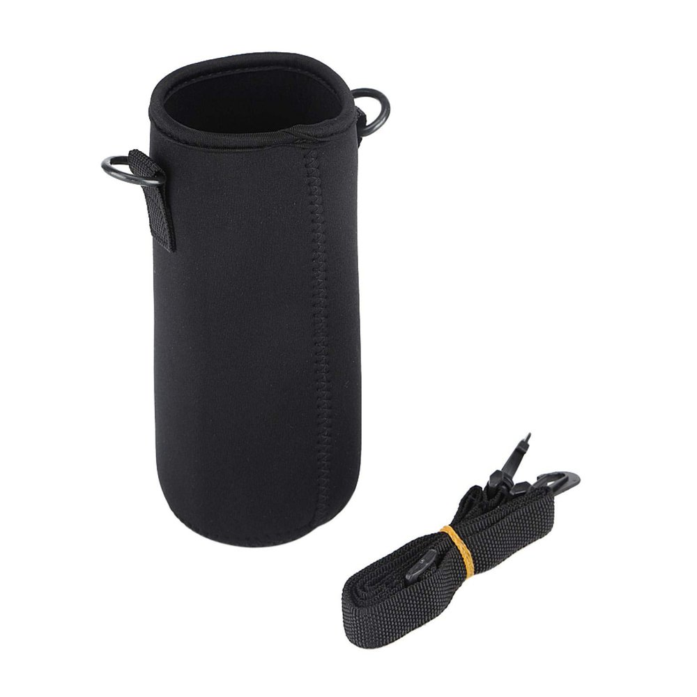 Carrier Nylon Bottle Sleeve , Water Bottle Sleeve , Carrying Pouch Bag Holder with adjust Shoulder Strap for Men Women Kids Hiking , slinger Bottle Bag Case (M) , Water Bottle Sleeve , Carrier Nylon B