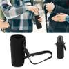 Carrier Nylon Bottle Sleeve , Water Bottle Sleeve , Carrying Pouch Bag Holder with adjust Shoulder Strap for Men Women Kids Hiking , slinger Bottle Bag Case (M) , Water Bottle Sleeve , Carrier Nylon B view 3