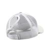Buns Visor Glitter Plain Unisex Messy Trucker Ponytail Cap Baseball Hat Baseball Caps Wool Ball Caps (White, One Size) view 4