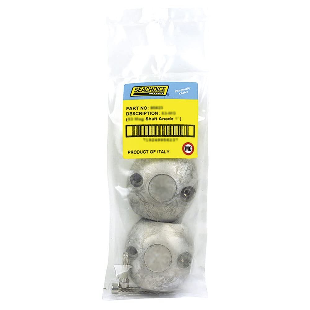 Seachoice 95636-1.75" D Magnesium Barrel Collar Shaft Anode With Allen Screw