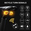 JINKEY Bike Turn Signals,Bright Bicycle Turn Signals Front Back IPX5 Waterproof Wireless Remote Control Rear Bike Light USB Rechargeable LED Bike Flashlight for Mountain Bike,Bicycle,Scooter view 2