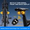 JINKEY Bike Turn Signals,Bright Bicycle Turn Signals Front Back IPX5 Waterproof Wireless Remote Control Rear Bike Light USB Rechargeable LED Bike Flashlight for Mountain Bike,Bicycle,Scooter view 3