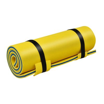 YUEWO Water Floating Mat Foam Pad 11.5'*5' Lake Floats for Ocean River Pool, Lily Mat Pad for Water Recreation and Relaxing(Yellow/Blue)