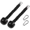 SWIMEE Tricep Rope Pull Down Heavy Duty Triceps Kit Easy to Grip & Non Slip Cable Attachment Ideal for Home Gym Face Pulls Tricep Push Down Rope System - 2 Hook Included view 1