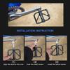 Bike Pedals Aluminum Alloy Doorslay Mountain Bike Pedals, Bicycle Platform Pedal, MTB Pedals Lightweight Non-Slip Platform for Road Bicycle City Bicycle Folding Bike view 3