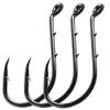 100pcs Barbed Bait Holder Octopus Fishing Hooks, Jig Fishing Hook Offset Circle Octopus Hooks Baitholder Hook, High Carbon Steel Strong Sharp Hook 2 Barb Holders for Freshwater Saltwater (100pcs 3/0) view 3