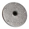 Hillside Castings Heavy Duty Round Aluminum Pedestal Seat Base view 1