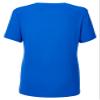 Mizuno Girls' Short Sleeve Attack Tee 3.0, Royal, Large view 2