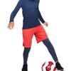 3 Pack Boys' Girls' Compression Shirts Youth Long Sleeve Undershirt Sports Performance Moisture Wicking Baselayer Sets Black/White/Navy L view 3