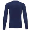 3 Pack Boys' Girls' Compression Shirts Youth Long Sleeve Undershirt Sports Performance Moisture Wicking Baselayer Sets Black/White/Navy L view 4