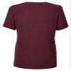 Mizuno Youth Girl's Short Sleeve Attack Tee 3.0, Cardinal, Medium view 2