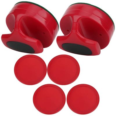 Air Hockey Pusher, 94MM Slider Pusher, Table Hockey Equipment, 4 Pucks, for Casual Gamer, Family Fun, Home or Party