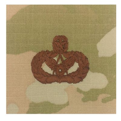 AIR FORCE CIVIL ENGINEER (MST) SPICE BROWN SEW-ON OCP