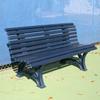 Deluxe Courtsider Tennis Bench, 5 (Open Blue) view 1