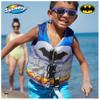 SwimWays DC Swim Trainer Life Jacket, US Coast Guard Approved Life Vest Kids Swim Vest, Pool Floats & Life Jackets for Kids 33-55 lbs, Batman view 2