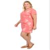 INGEAR Womens Beach Swimsuit Cover Up Short Cotton Shift Dress Sleeveless Tee with Pockets view 2